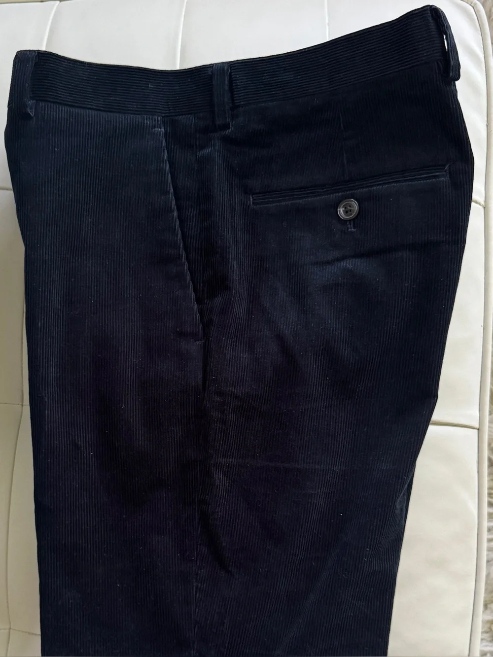 J. Crew Ludlow Premium Corduroy Navy Slim Fit Dress Pants. W31/L30 NWT! Ret $248